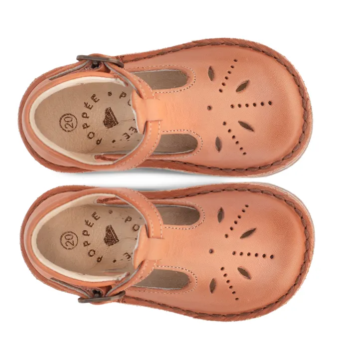Poppée Babies Ajourées Mid | Camel