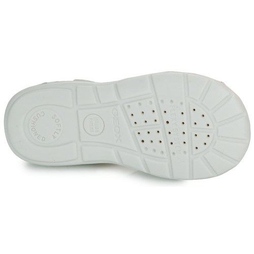 Geox - B ELTHAN GIRL - Blanc / Argenté
