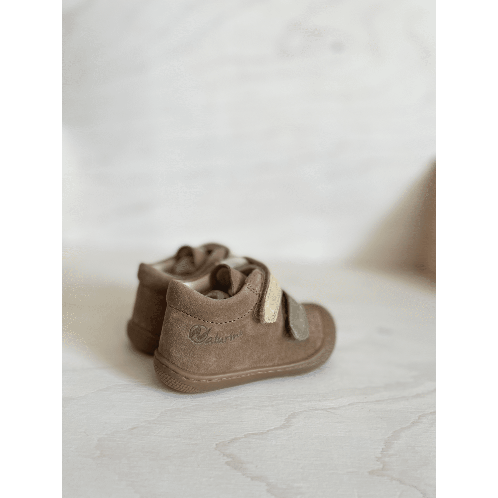 Naturino - PrÃ©stapper - Suede Brown Militaire Sand