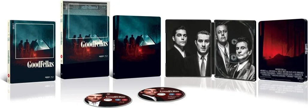 Les Affranchis Édition SteelBook The Film Vault Limitée (Blu-ray UHD 4K   Blu-ray) Disques Blu-ray films