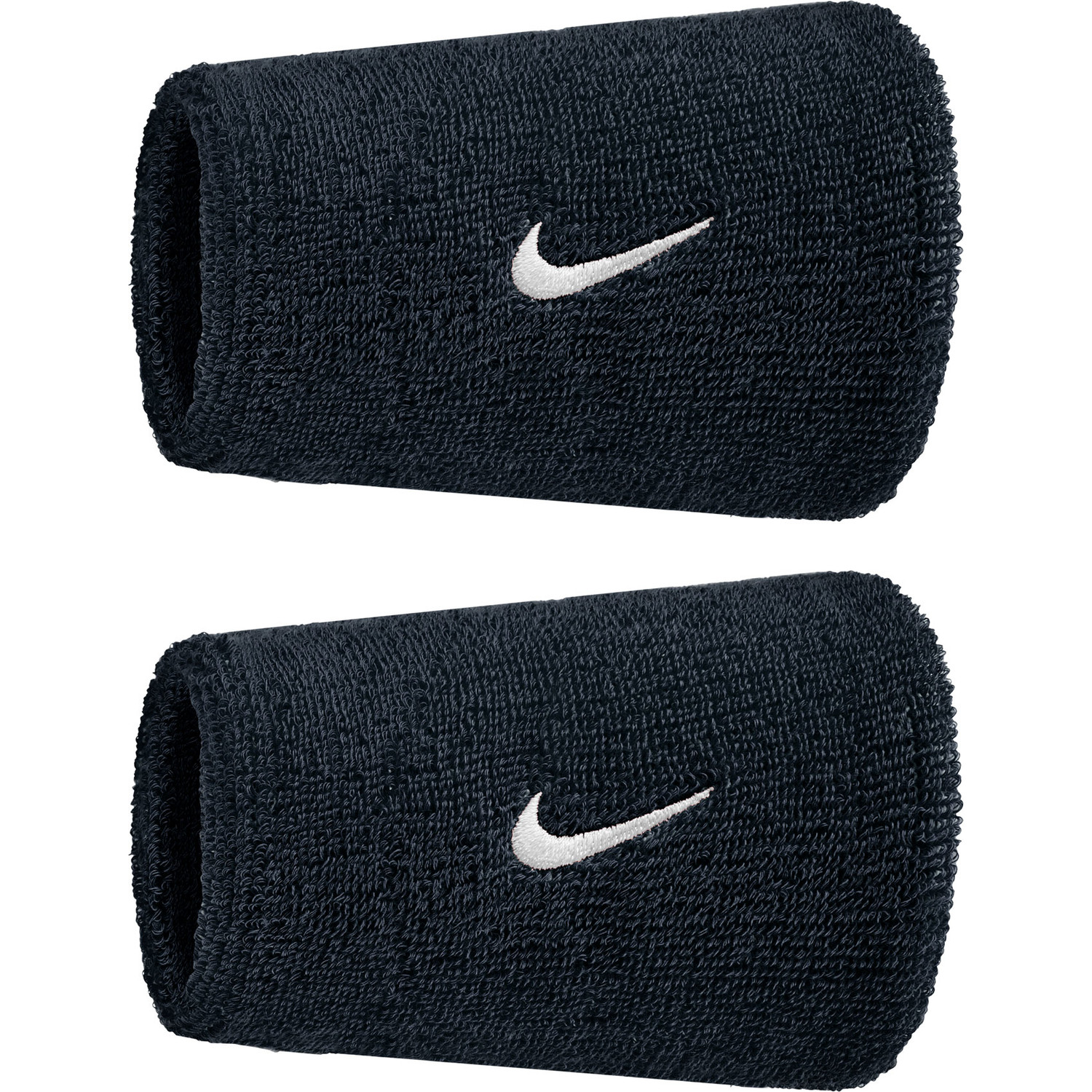 Nike Swoosh Classic Doublewide Wristbands 2-Pack