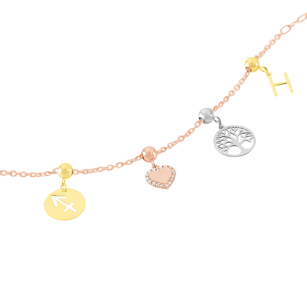 Charms Heidi Or Blanc