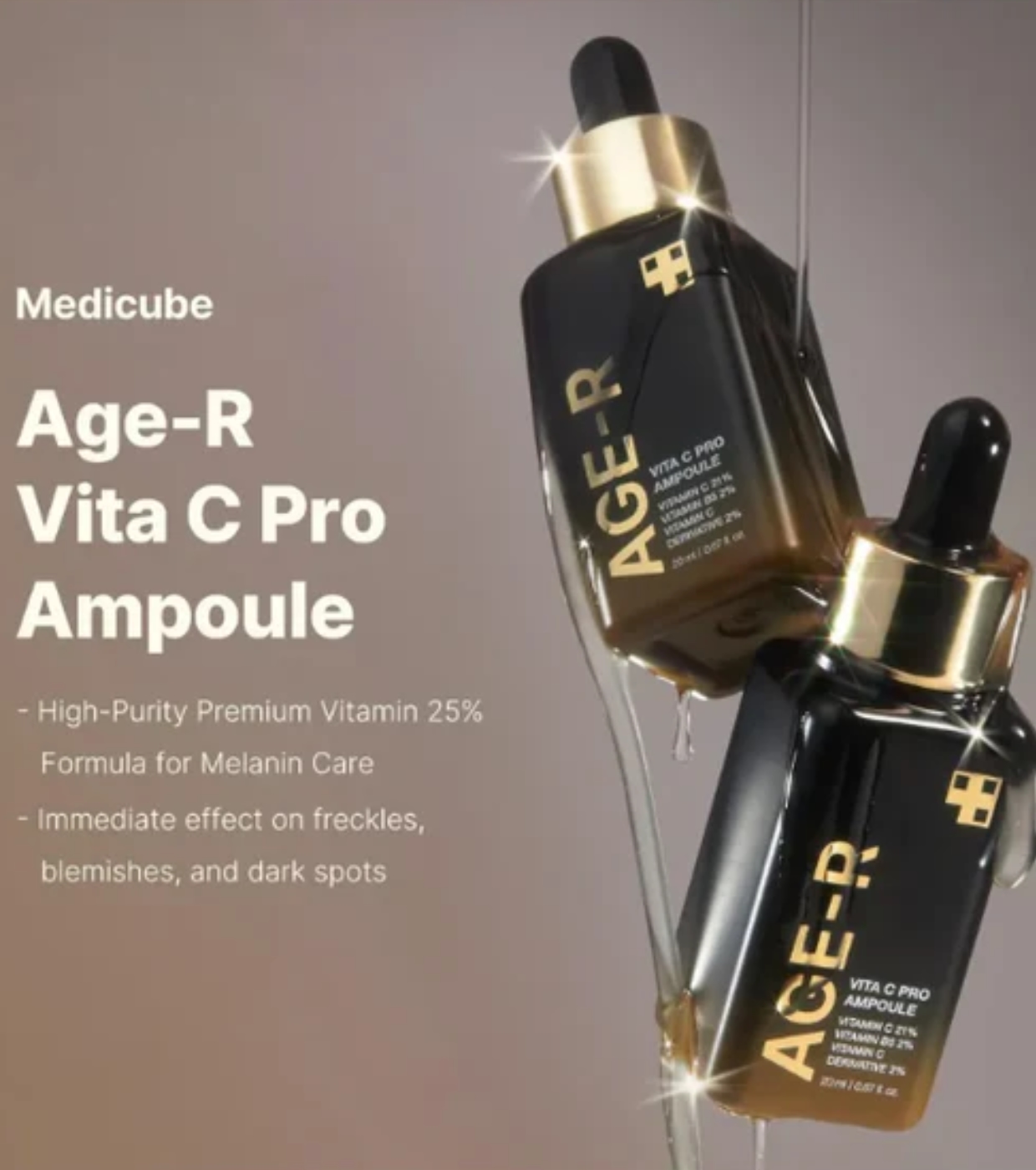 Medicube - *Age-R* - Sérum Concentrado Vita C Pro Ampoule