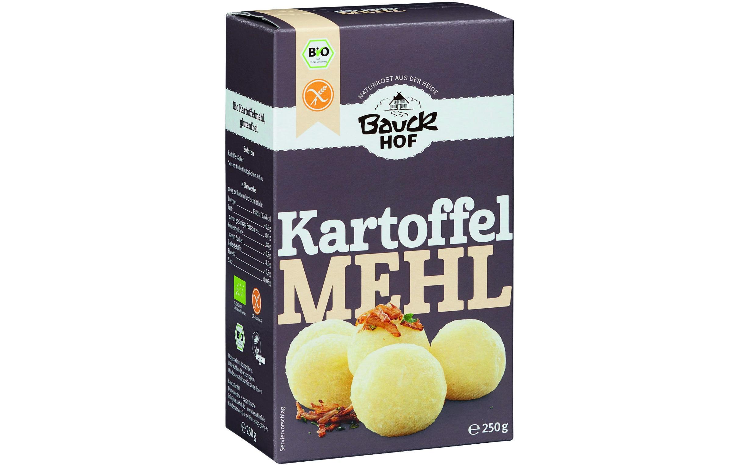 Bio Kartoffelmehl Stärke glutenfrei 250 gBiologisch zertifizierte Kartoffelstärke
