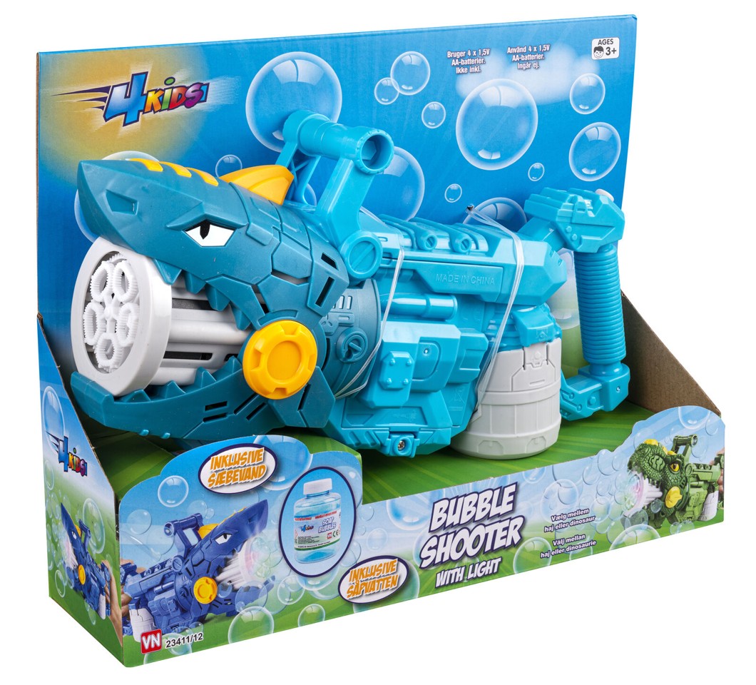 4-Kids - El Sæbeboble Pistol - Hajc