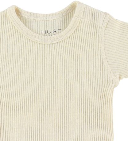 Hust and Claire Body k/æ - Uld/Bambus - Off White