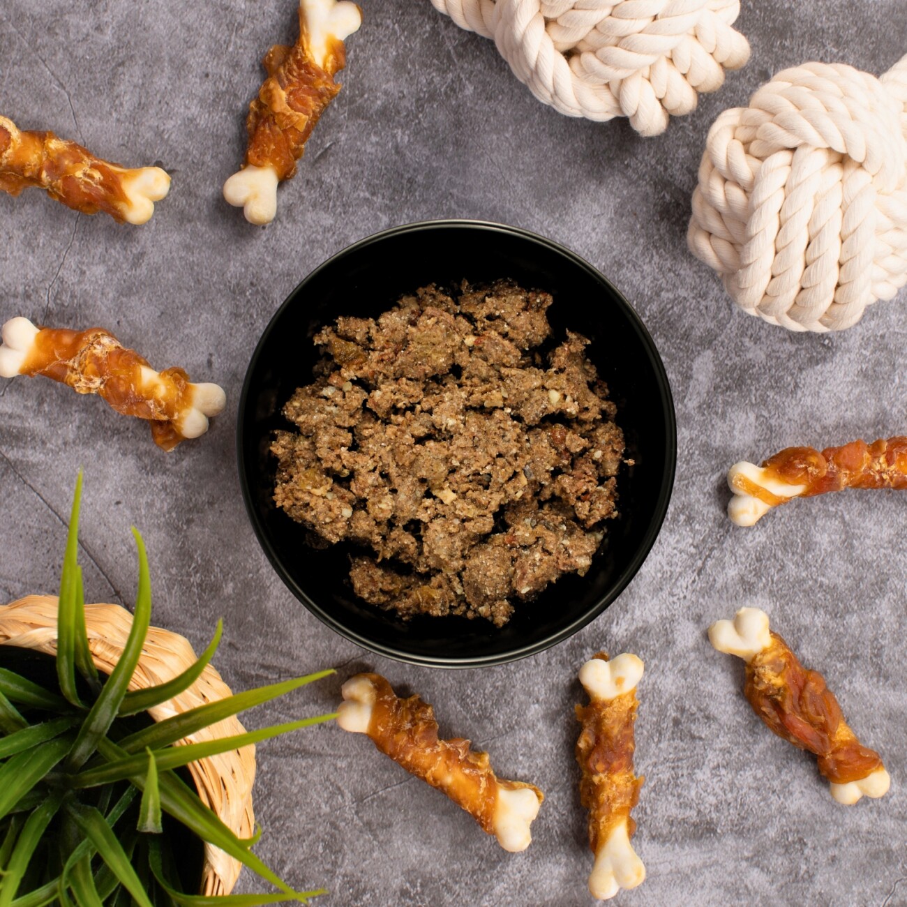 Lyra Pet Lecker.Pet Luna's Saftige Fleischmahlzeit mit Lamm Hundefutter Nassfutter 6x400 g