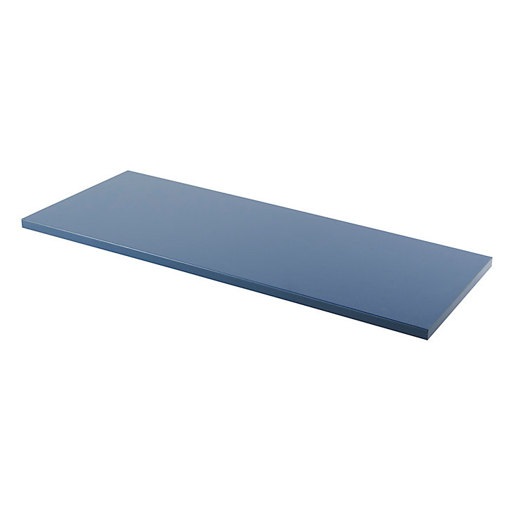 Plan de toilette GoodHome Perma bleu 120 cm
