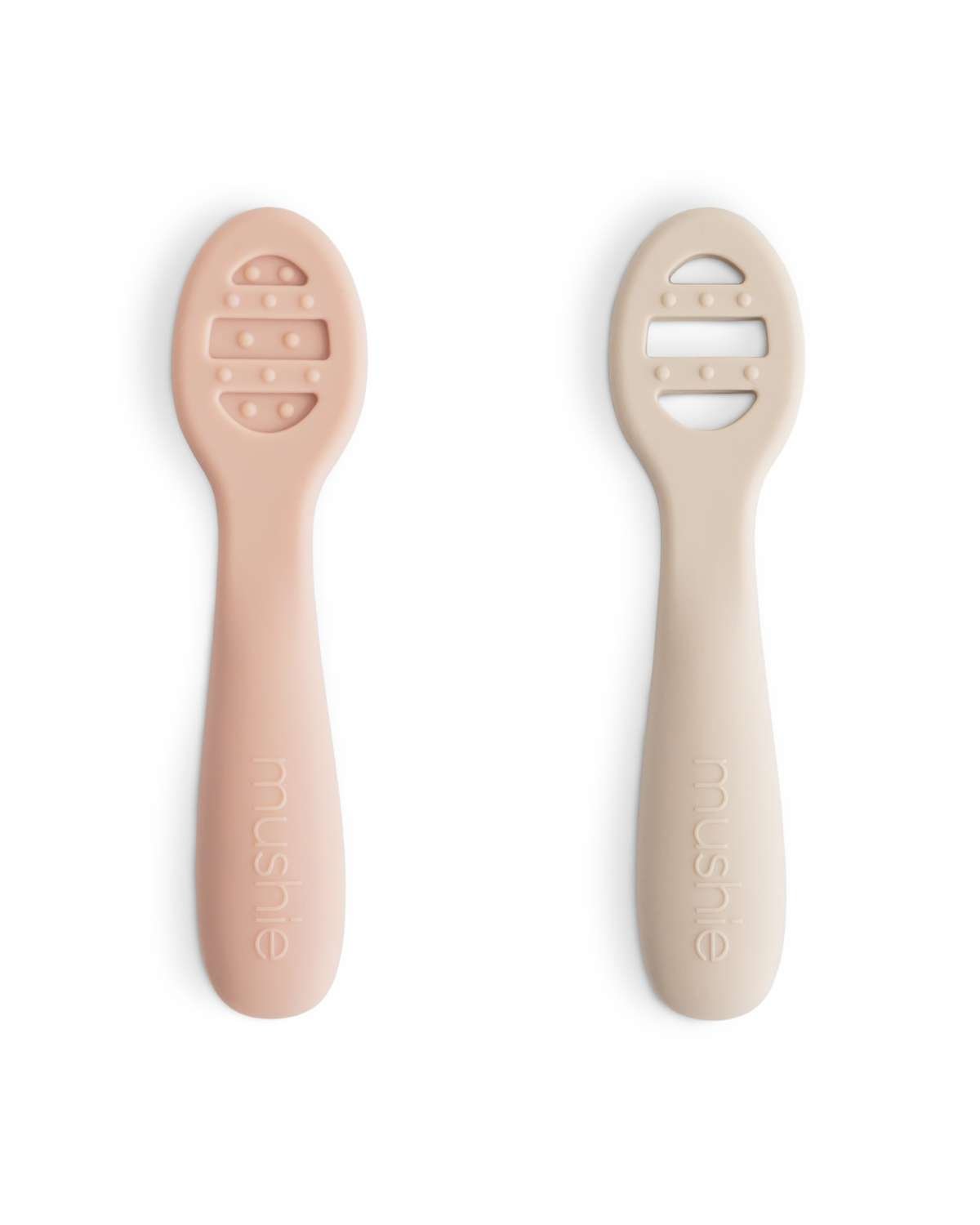 Babyskje 2pk – Silikon | First Feeding Baby Spoons