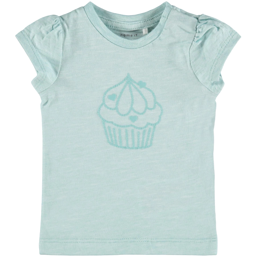 name it T-Shirt Nbfhanne Pastel Turquoise