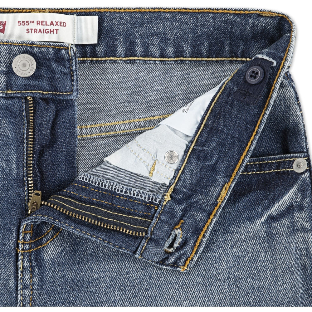 Køb Levi's Burbank 555 Relaxed Straight Jeans