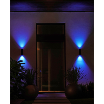 Philips Hue muurlamp Resonate zwart - wit en gekleurd licht 8W
