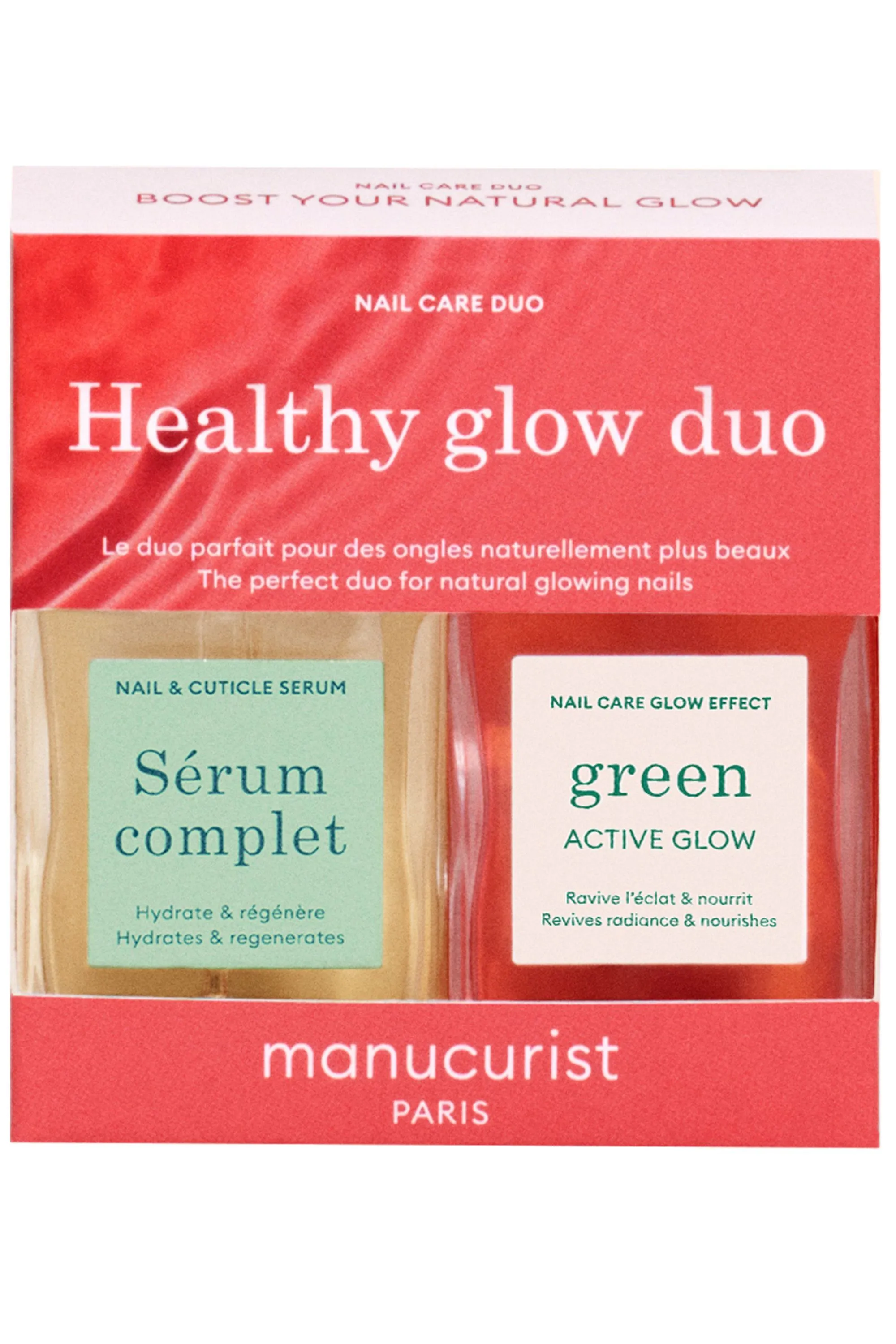 Manucurist Duo de soin ongles Healthy Glow duo-150 g