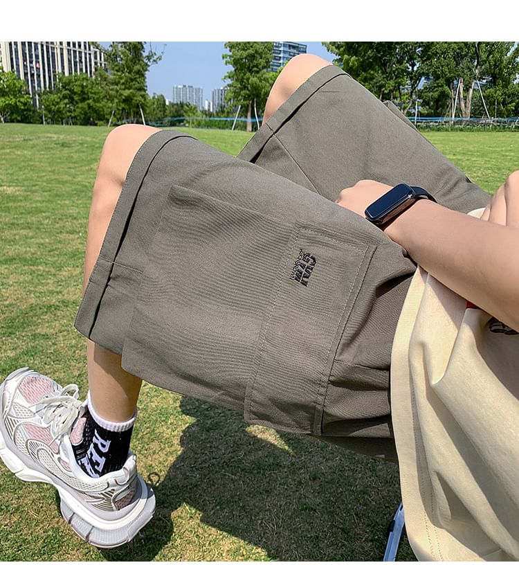 Bay Go Mall - Cargoshorts met trekkoord in de taille en wijde pijpen