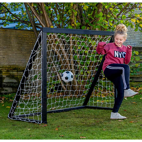 Homegoal Pro Junior fodboldmål - sort