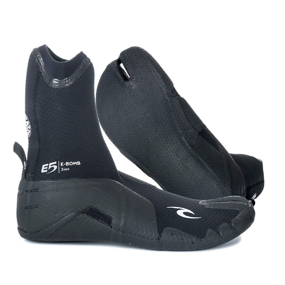 Rip Curl E BOMB SPLIT TOE - Chaussons néoprène 3mm black