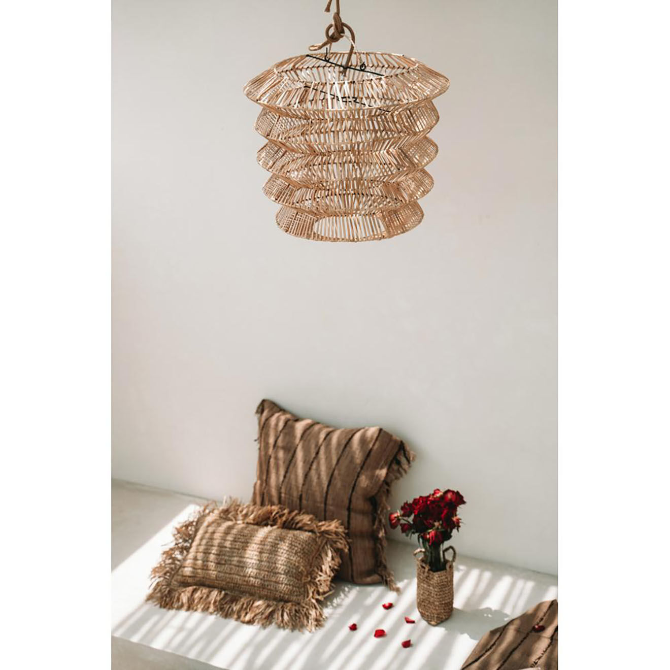 Bazar Bizar Housse de coussin Oh My Gee beige/noir - 60x60 cm