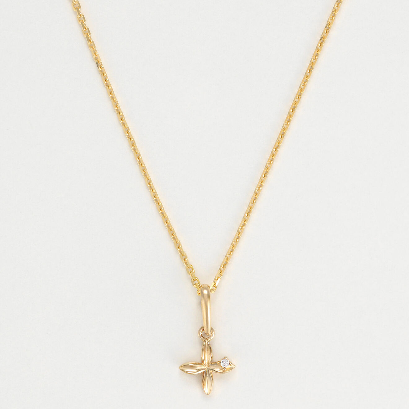 By Colette Pendentif Erice Zirconium or jaune