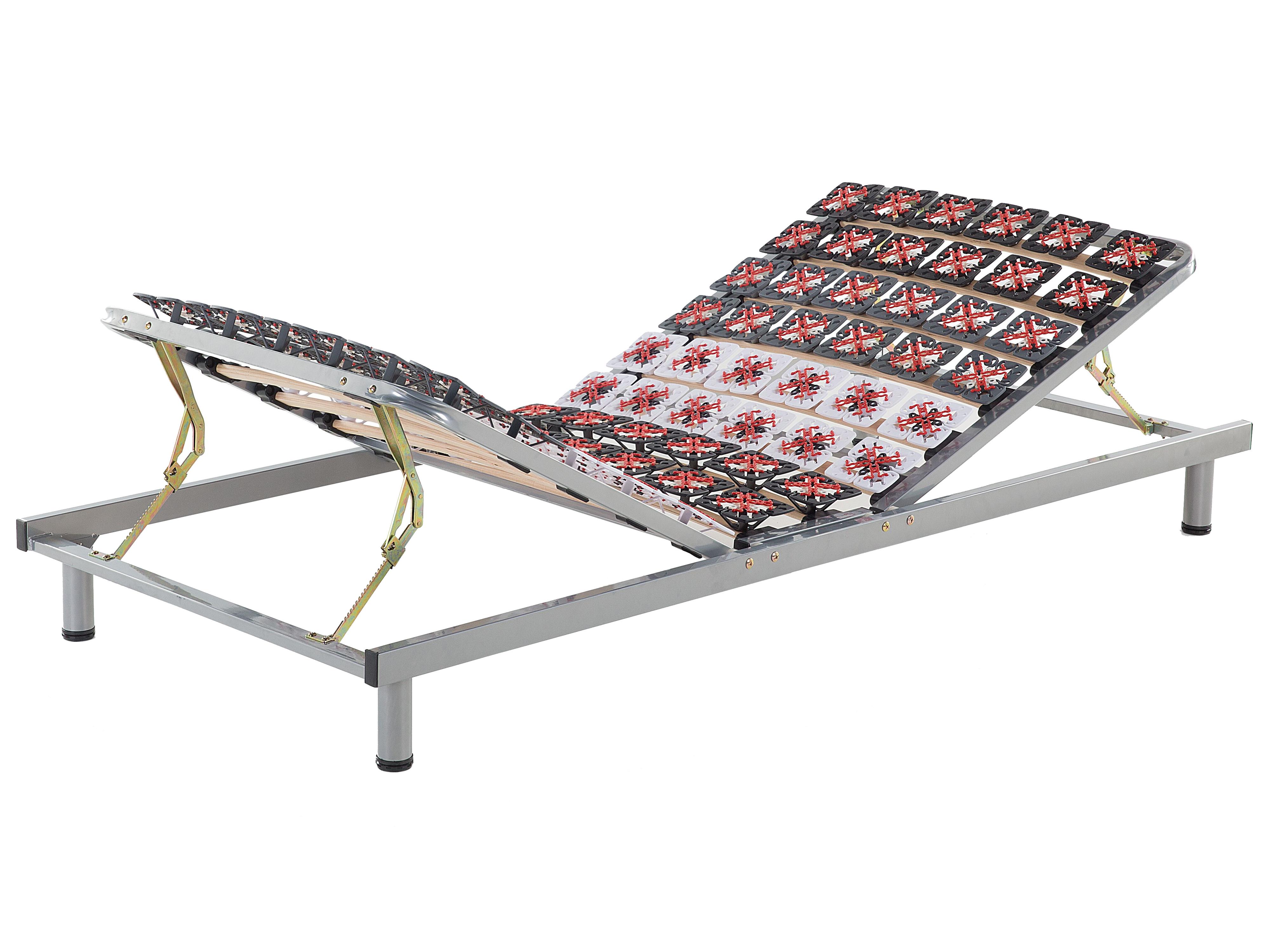 Handmatig verstelbaar bedframe STAR 90 x 200 cm Grijs