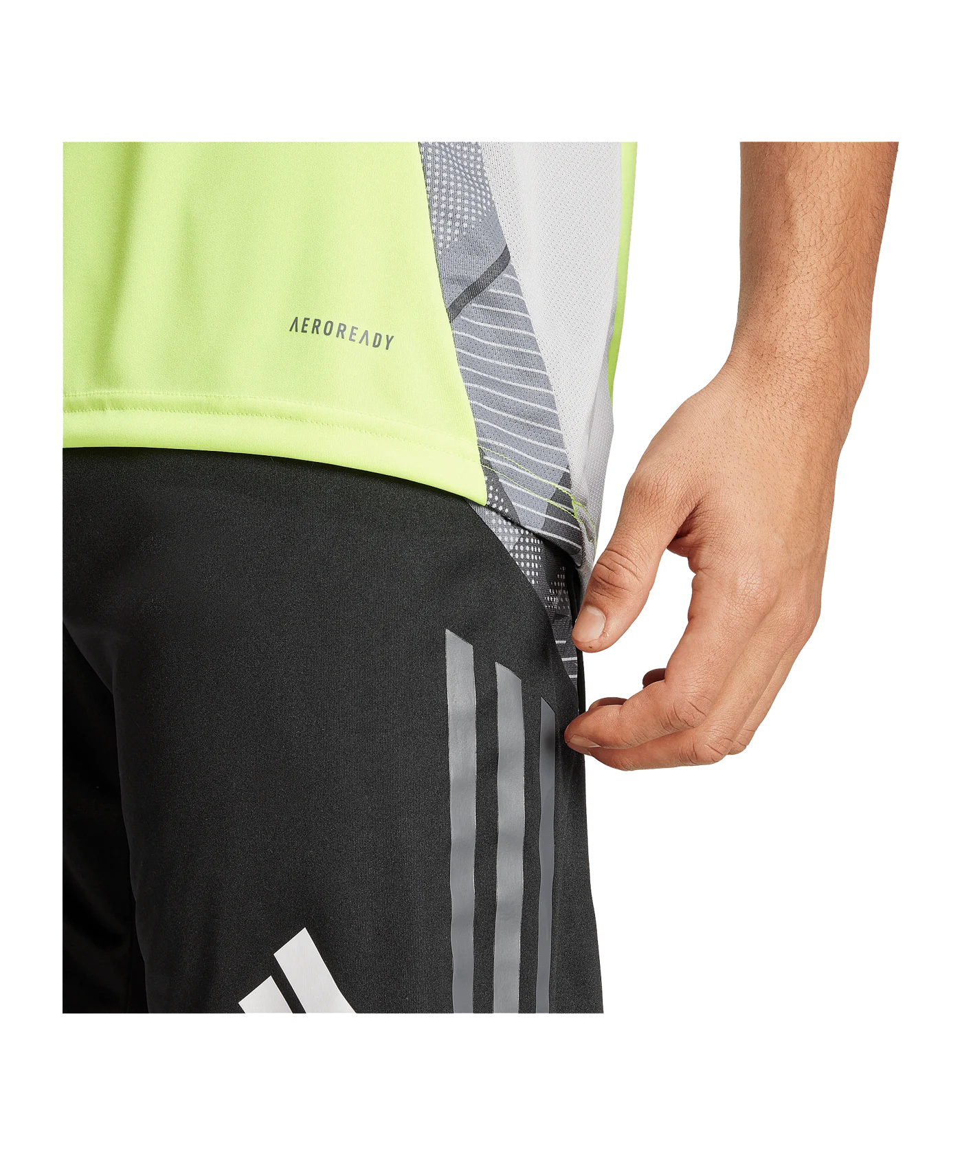 adidas Tiro 24 Competition training jersey yellow grey