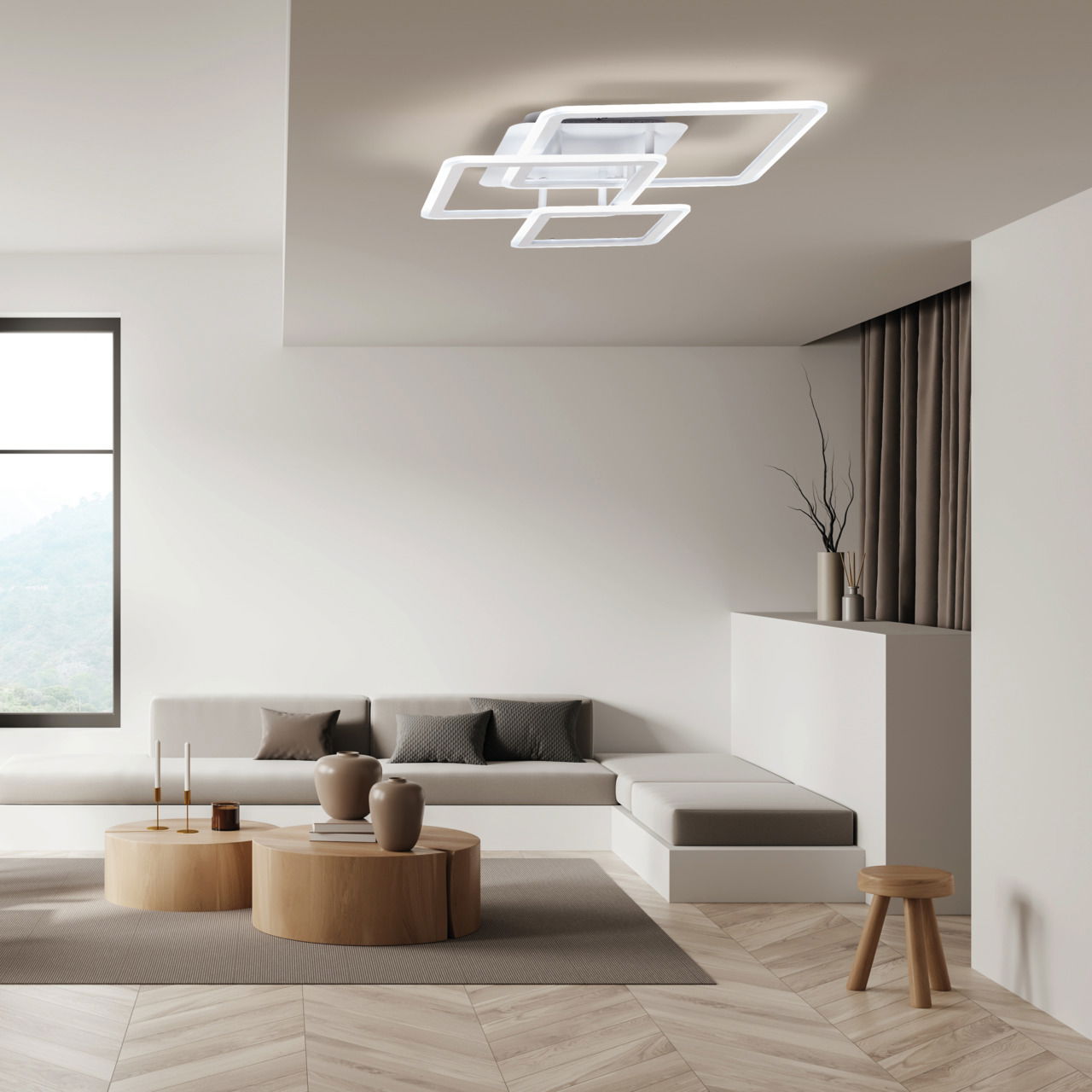 Fischer & Honsel LED-Deckenleuchte GELDER