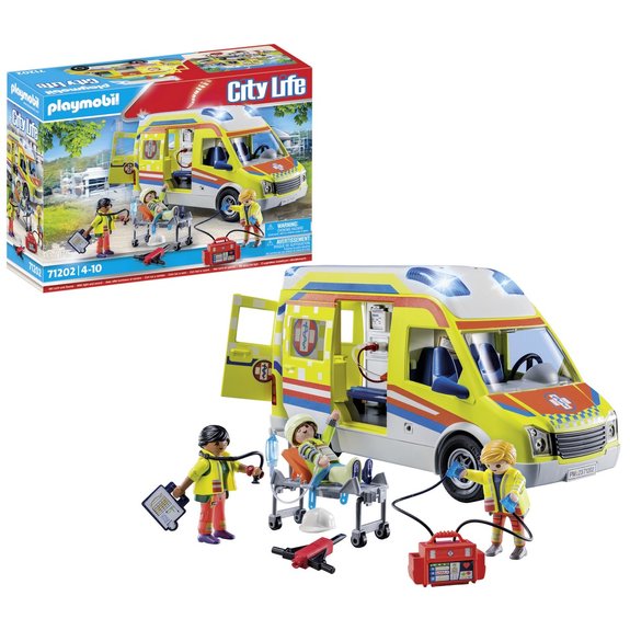 Ambulance avec effets lumineux Playmobil City Life 71202