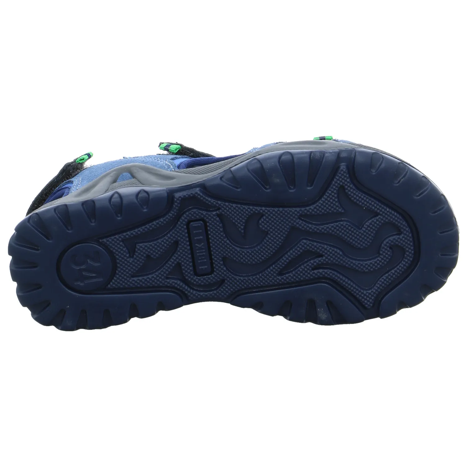 IMAC Jungen-Sandale Jeansblau Leder  Sommerschuh