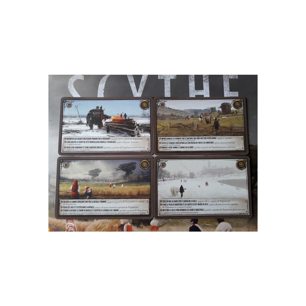 Scythe - Cartes Rencontre 29-32