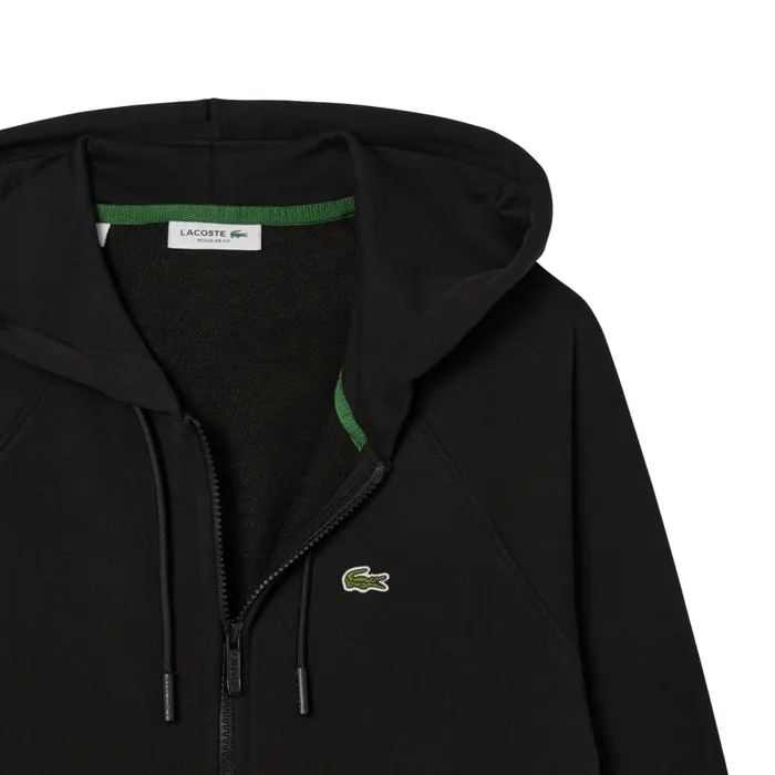 Lacoste Bio Cotton Fleece Hooded Vest Dames