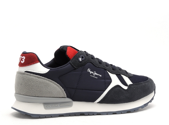 Pepe jeans basses homme britt bleu