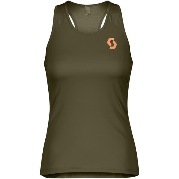 SFS24_T-shirts SCOTT TANK W'S ENDURANCE 10 FIR GREEN