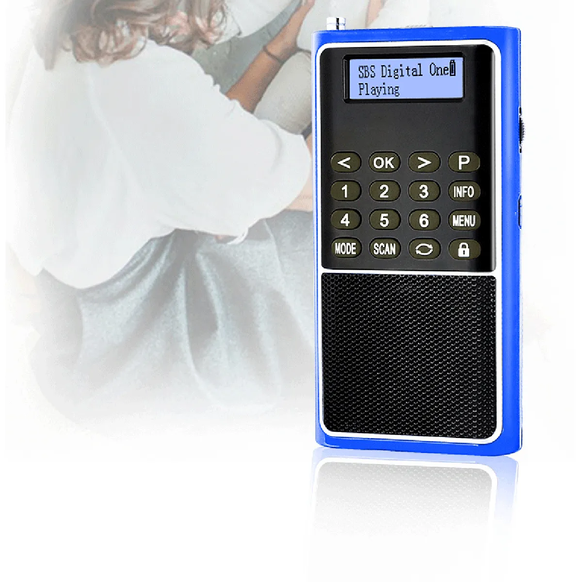 Universal Mini DAB/DAB+ - Bleu