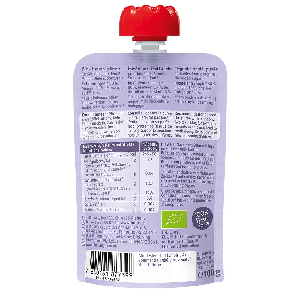 Holle Bio Organic TROPIC TIGER