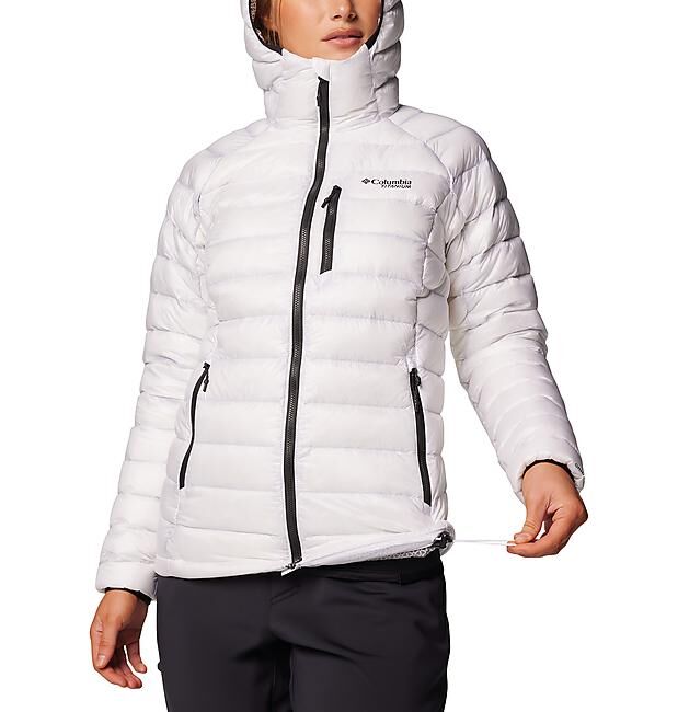 COLUMBIA - DUVET ARCTIC CREST DOWN HOODED JKT W