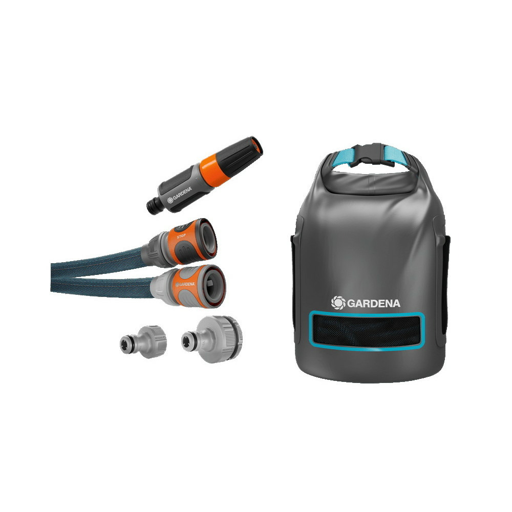 Kit tuyau liano™xtreme 15m, ø 13mm + sac de rangement et pièces - ultra résistant