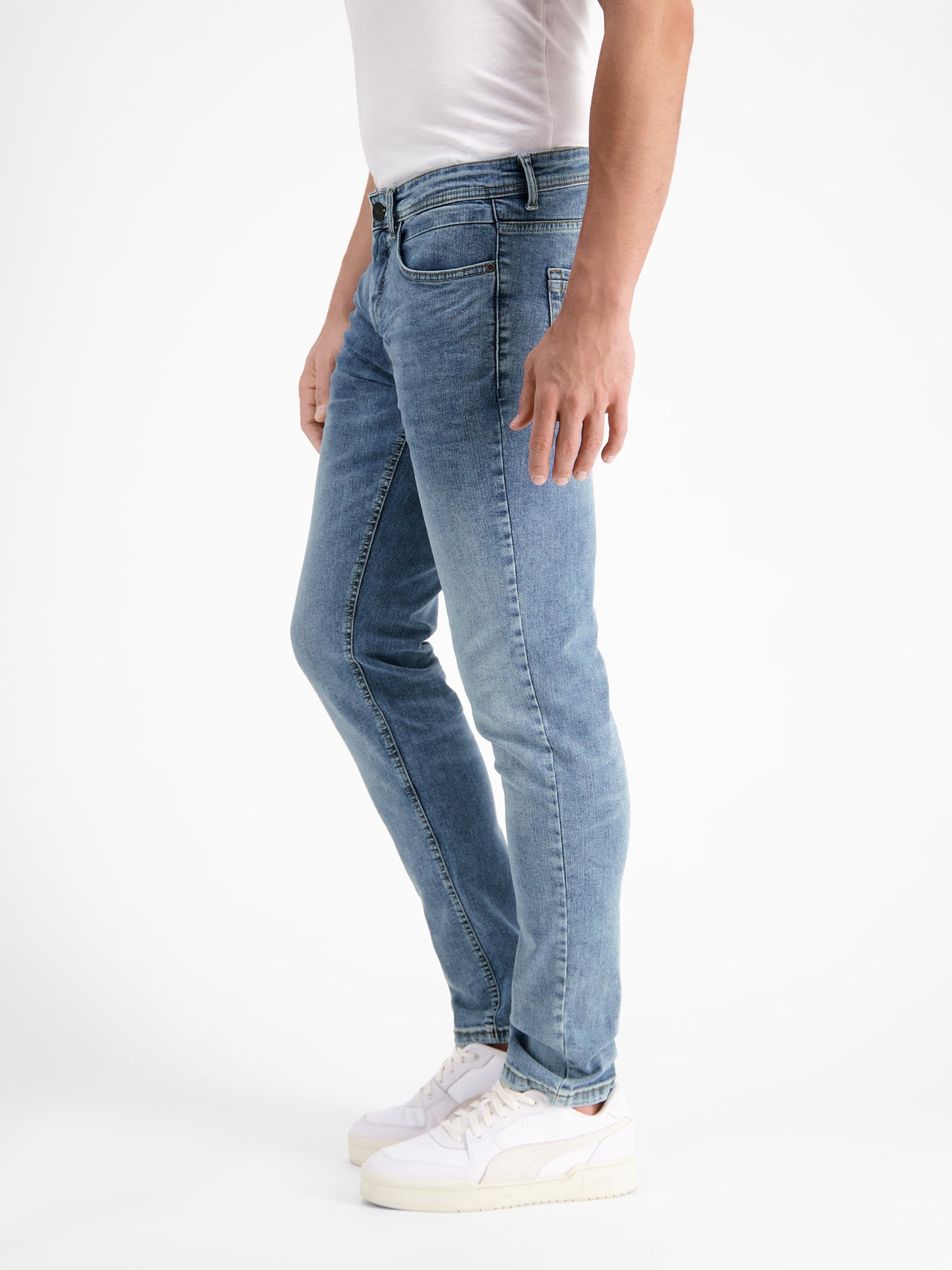 CONLIN 5-Pocket Stretch-Denim, SLIM FIT , blue