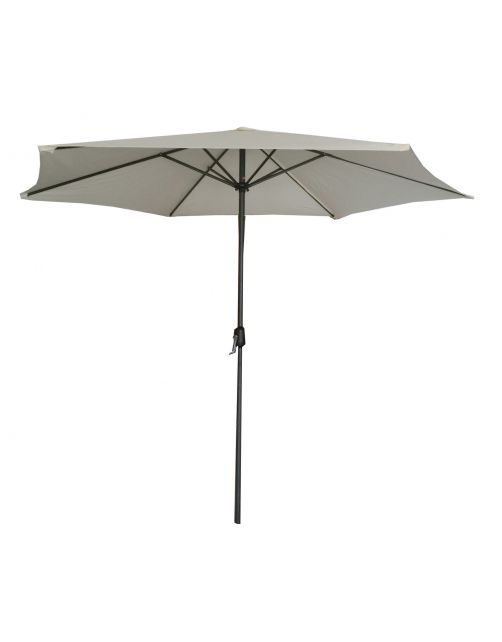 Bestgarden Parasol Aluminium - Tuinmeubelen - Ø3 m Ecru