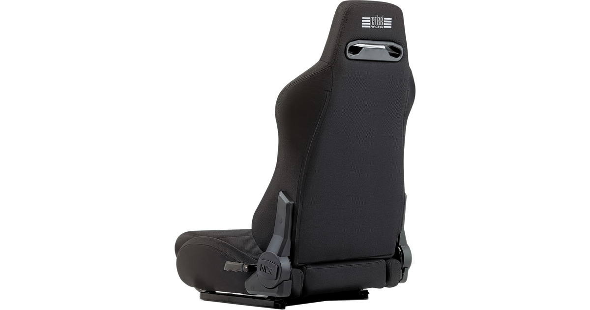 Next Level RacingERS3 Elite Reclining Seat - PU leder & suède edition gamestoel  (Zwart)