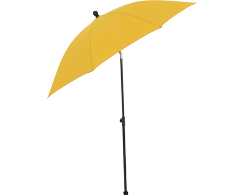 City center paalparasol Siena Garden antraciet/geel
