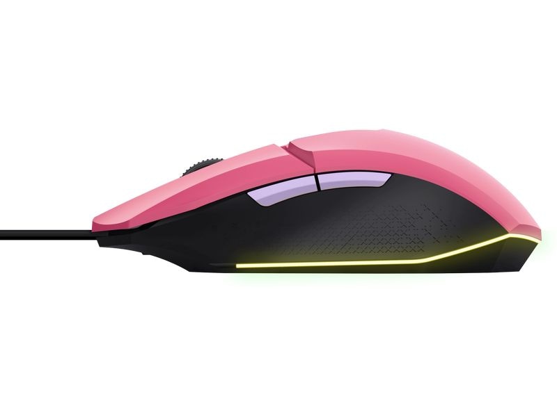 Trust 3-in-1-Gaming-Paket GXT 790 3-in-1-Gaming-Paket mit leichtem Headset, beleuchteter Maus und Mauspad
