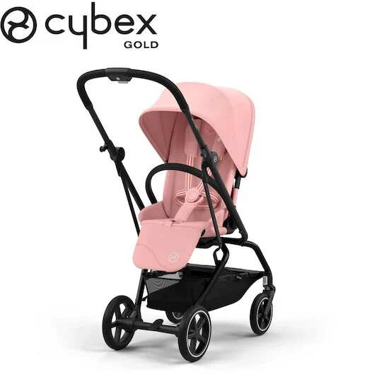 Poussette Eezy S Twist +2    Châssis noir - Candy Pink        de               CYBEX
