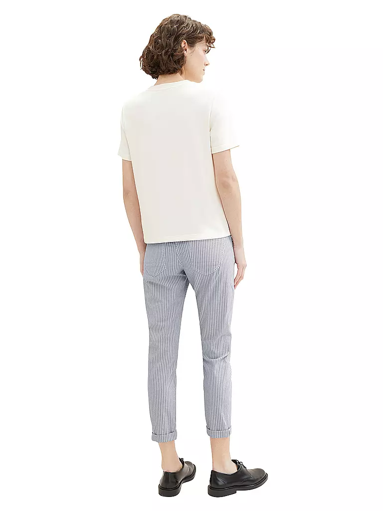 TOM TAILOR Hose Tapered Fit blau