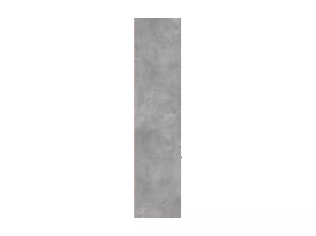 Armoire d'apothicaire gris béton 40x41x174,5 cm bois ingénierie