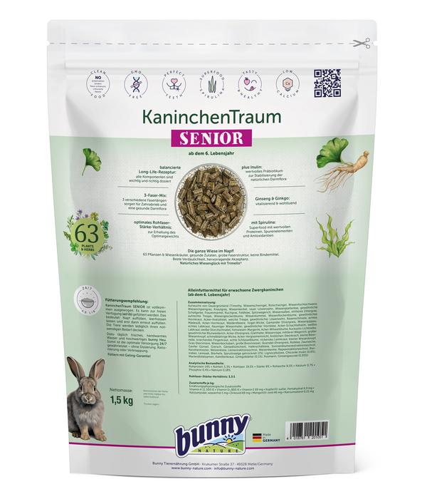 bunny® NATURE Kaninchenfutter KaninchenTraum