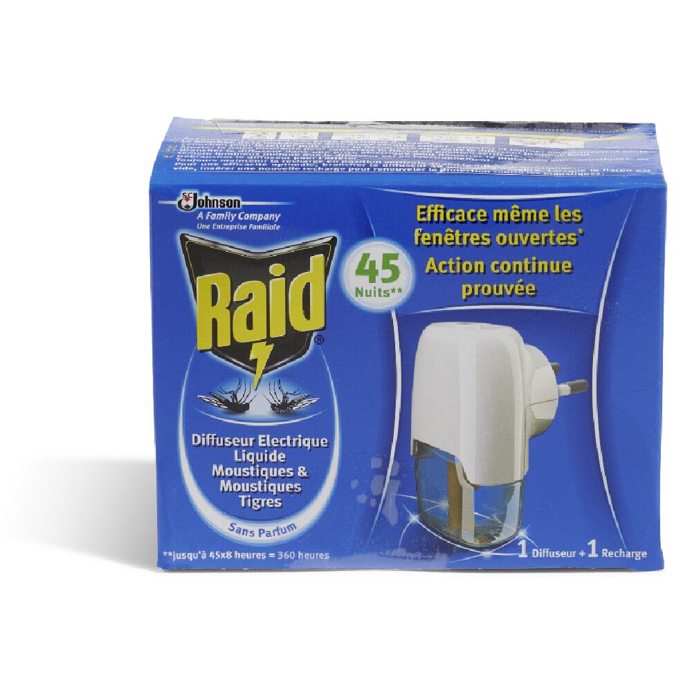 Diffuseur électrique liquide RAID