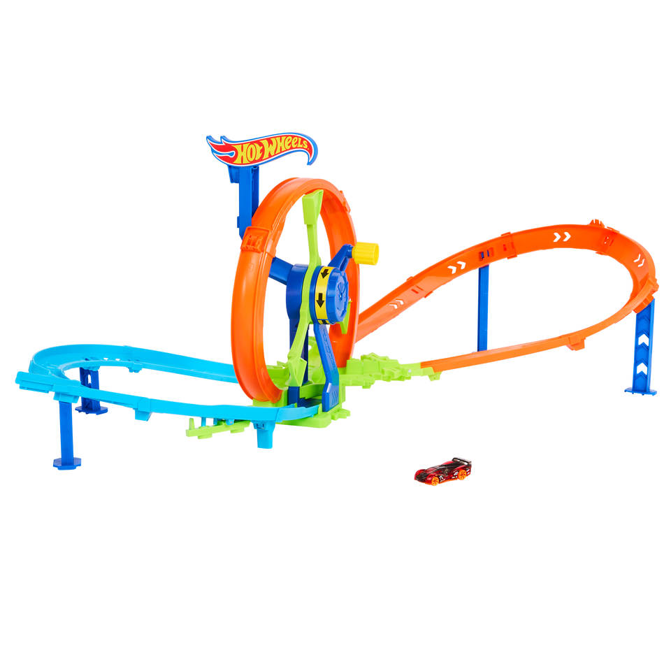 Hot Wheels Rapid Launch & Loop racebaan