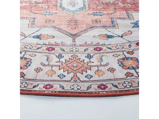 Tapis Beige & Blue 183 X 183 cm - Tripp