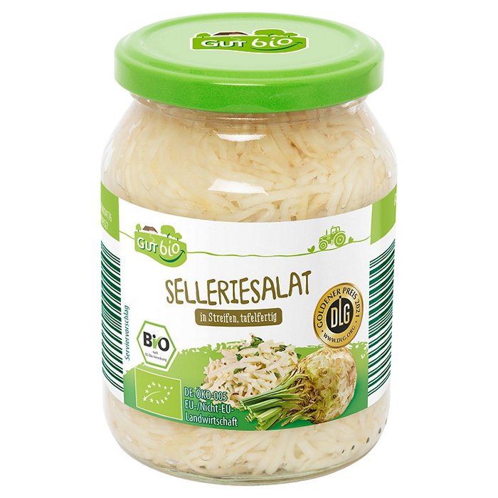 GUT BIO Bio-Gemüsekonserven 190 g, Sellerie