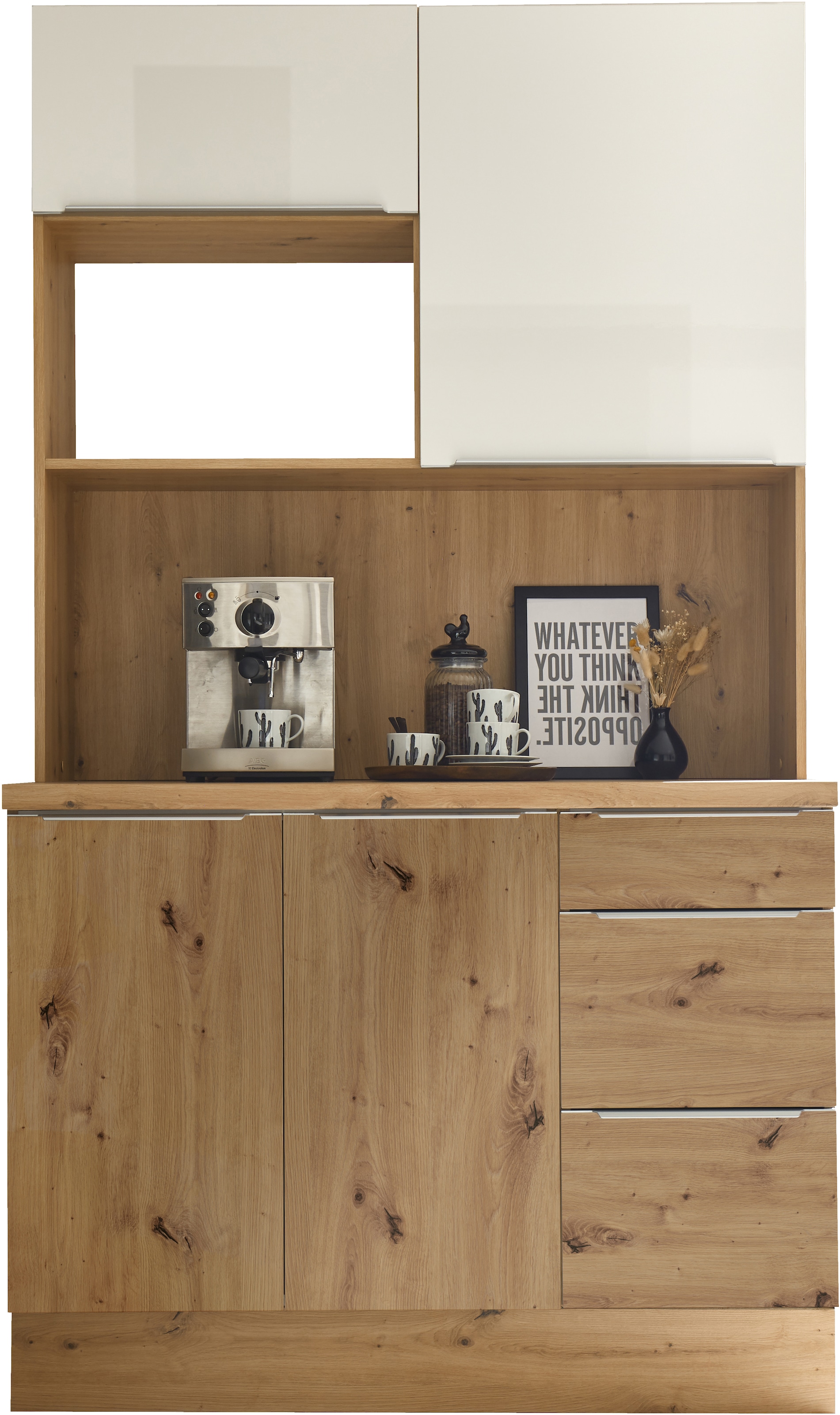 RESPEKTA Buffet »Safado aus der Serie Marleen« Breite 120 cm, mit Soft-Close, in exklusiver Konfiguration für OTTO