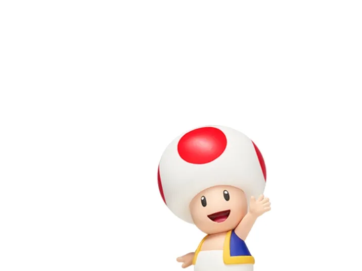 Amiibo Supermario - Toad - Tilbehør til spillekonsol -  Wii U